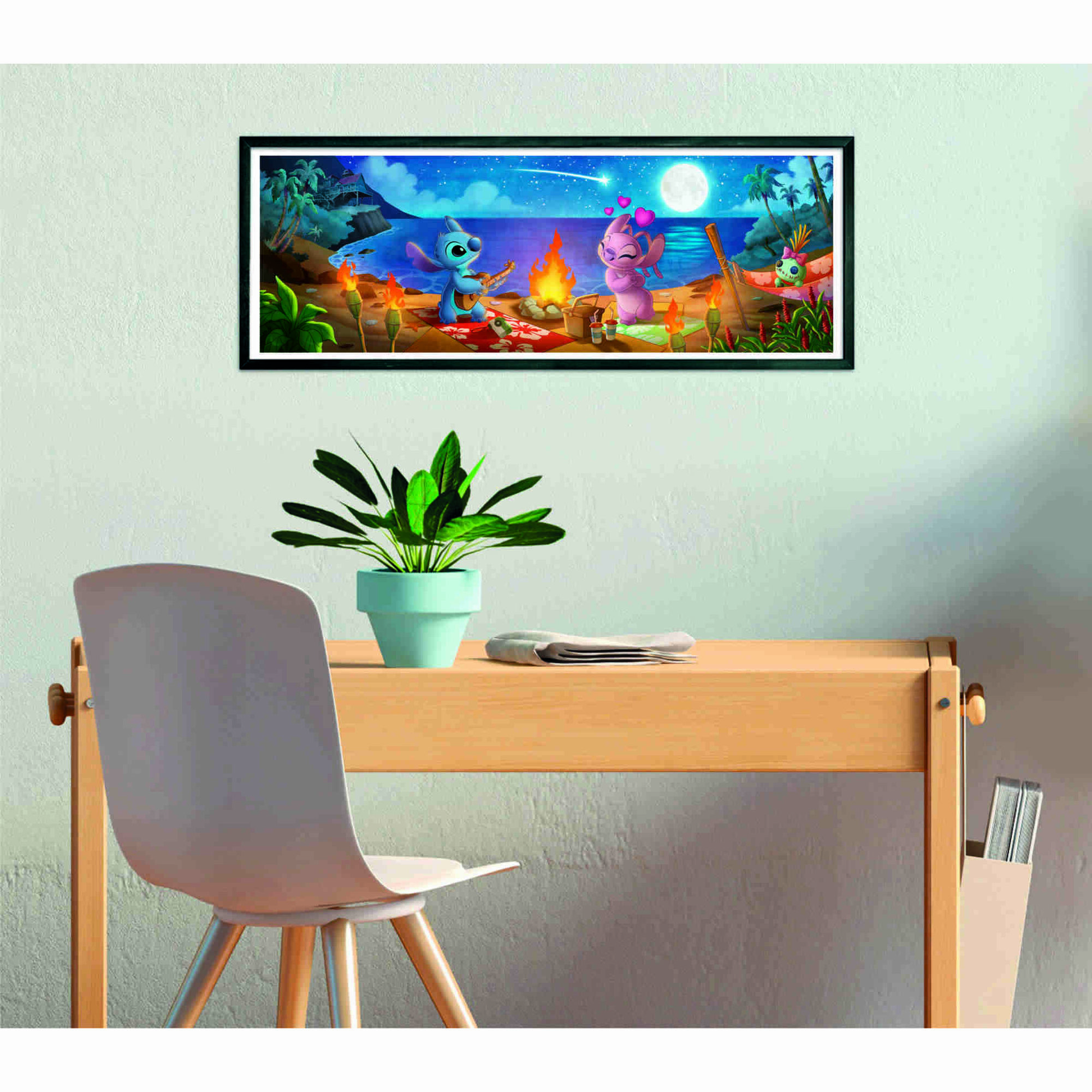 Puzzle Panorama Disney Stitch 1000 Peças