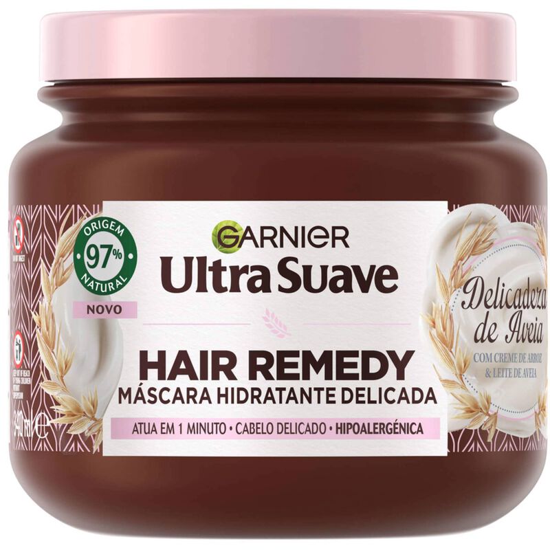 Máscara Cabelo Delicadeza de Aveia Garnier Ultra Suave