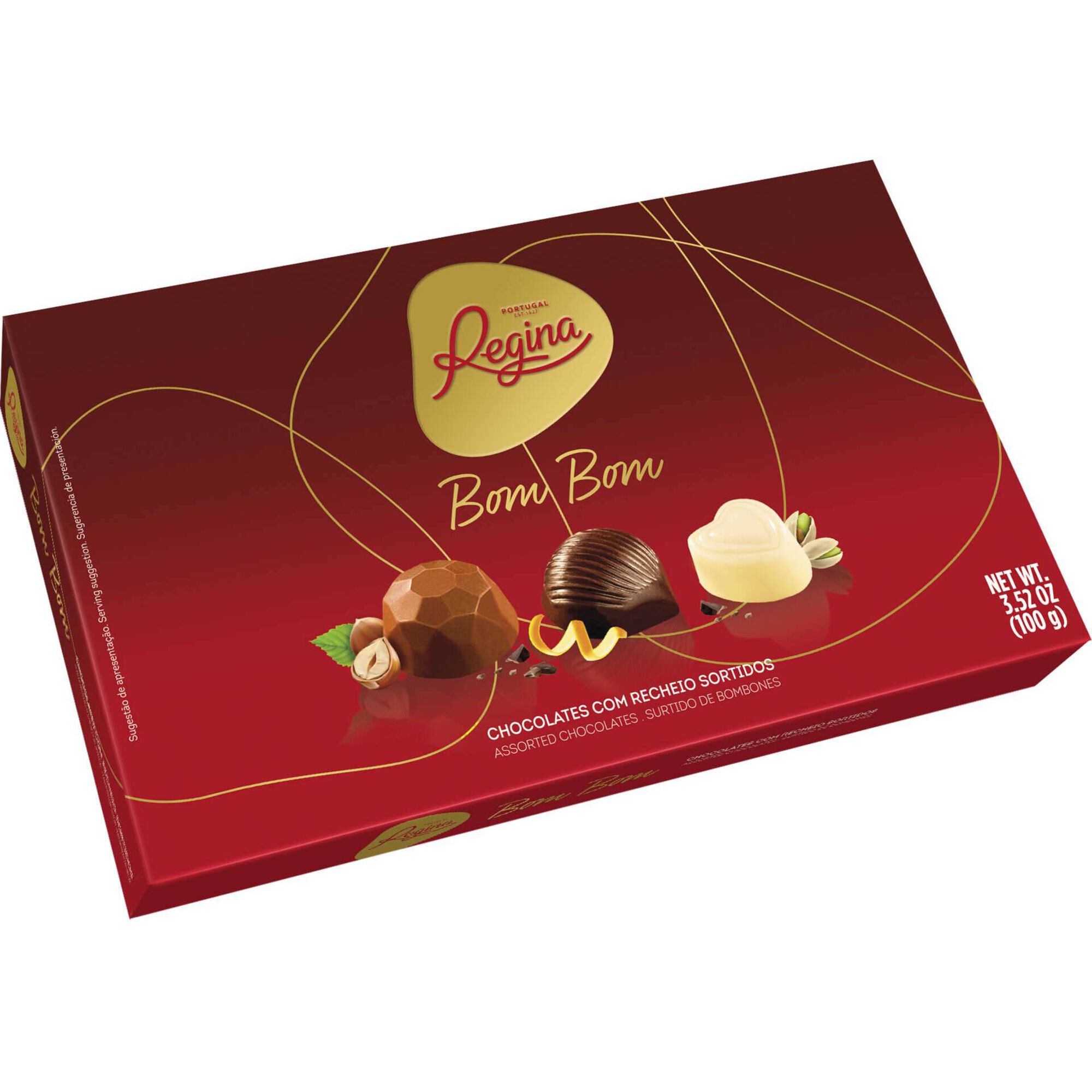 Bombons de Chocolate Recheados Sortidos