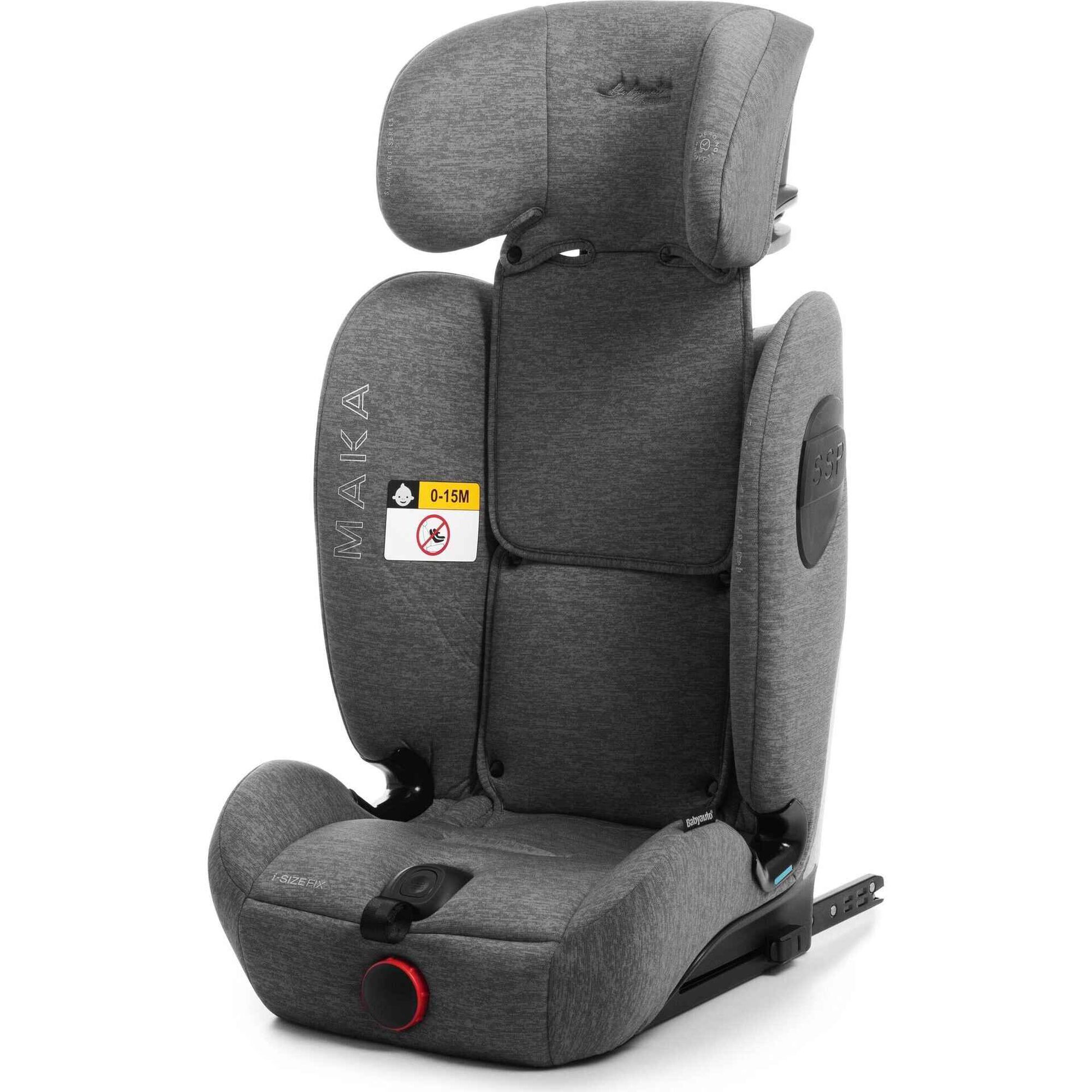 Cadeira Auto I-Size 76-150 Maka Cinza Babyauto