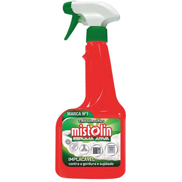 Desengordurante Spray Espuma Ativa Mistolin