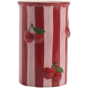 Jarra Riscas Rosa com Cerejas