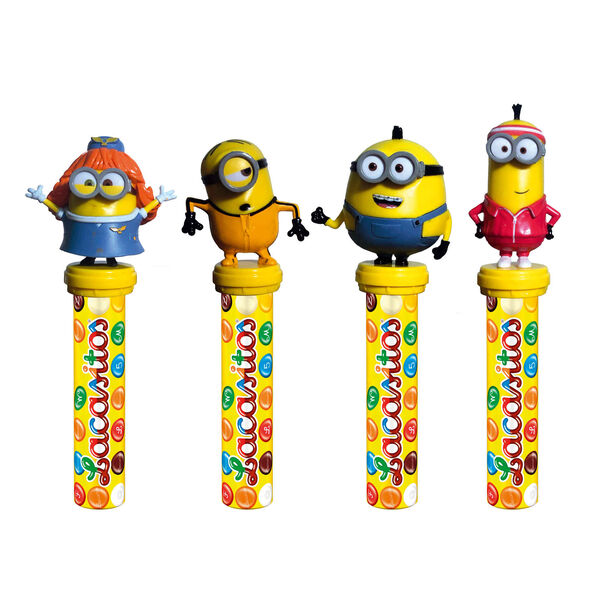 Drageias de Chocolate de Leite Minions Lacasitos