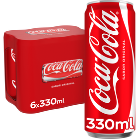 Refrigerante com G&aacute;s em Lata Cola Coca-Cola