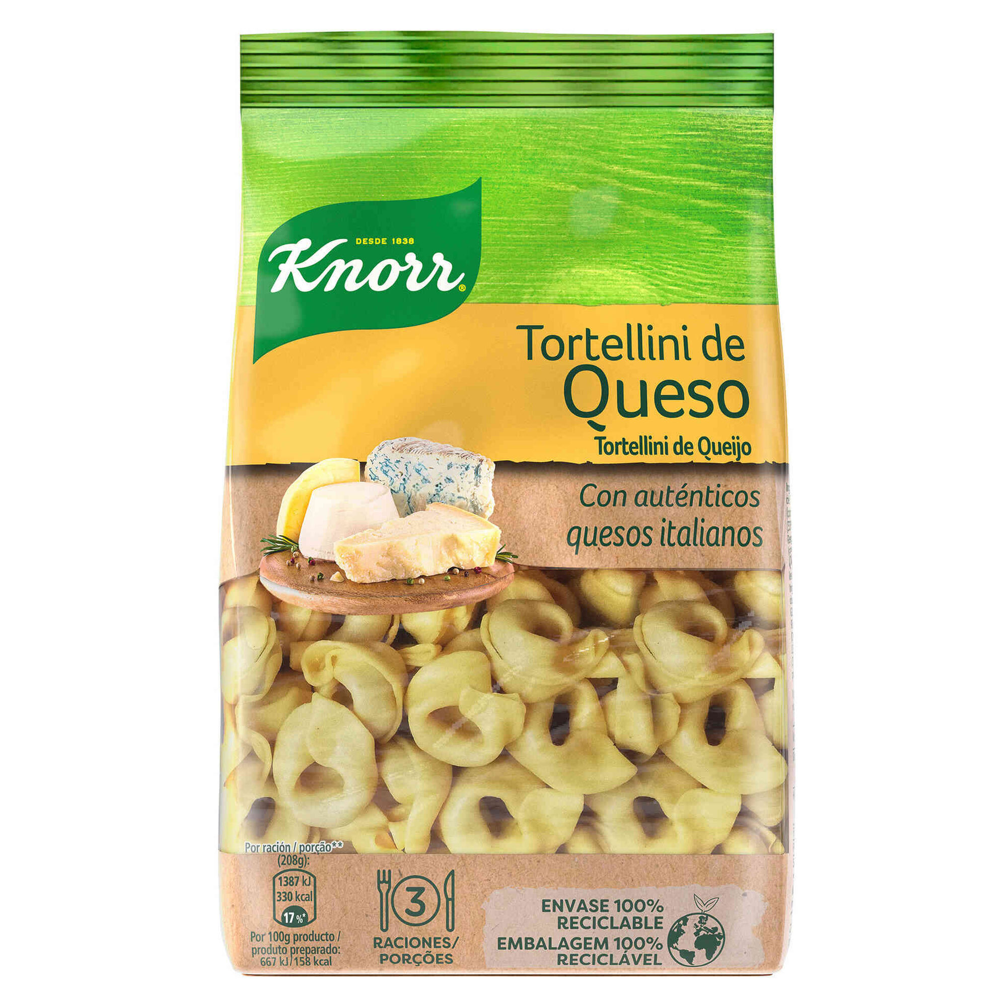 Tortellini de Queijo Tortellini de Queijo