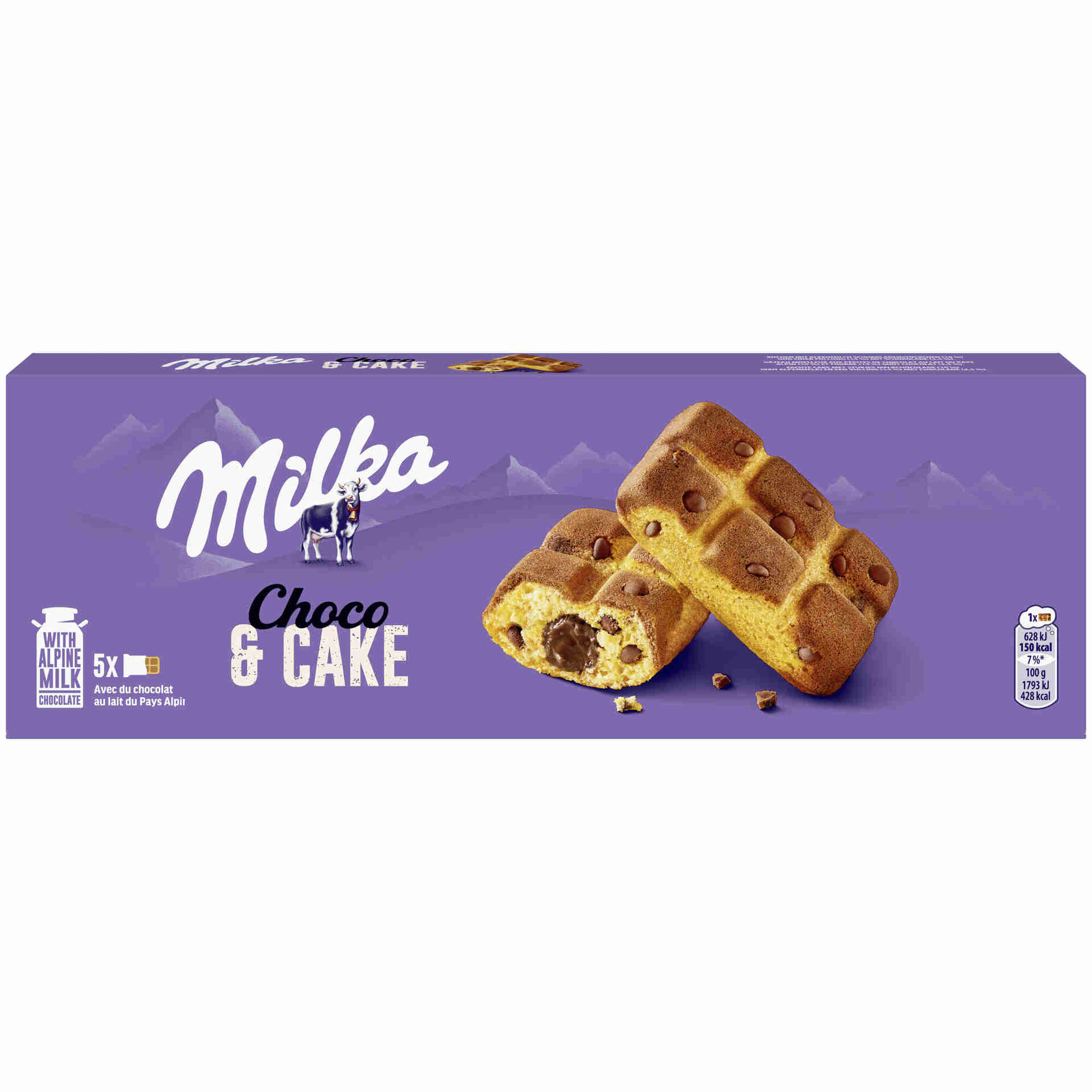 Bolo Choco and Cake Milka