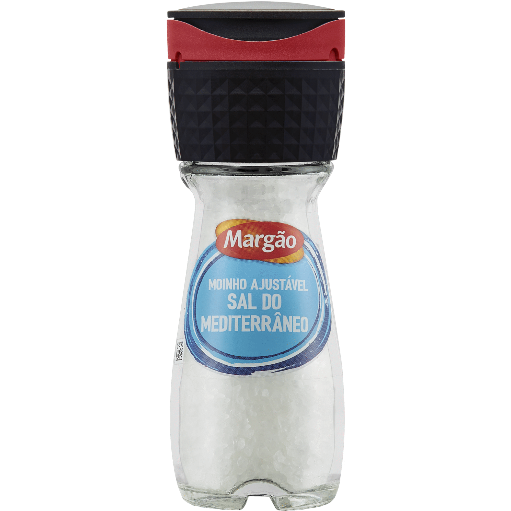 Sal do Mediterrâneo com Moínho em Frasco