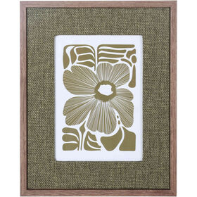 Moldura Entran&ccedil;ada 13x18cm Verde Kasa