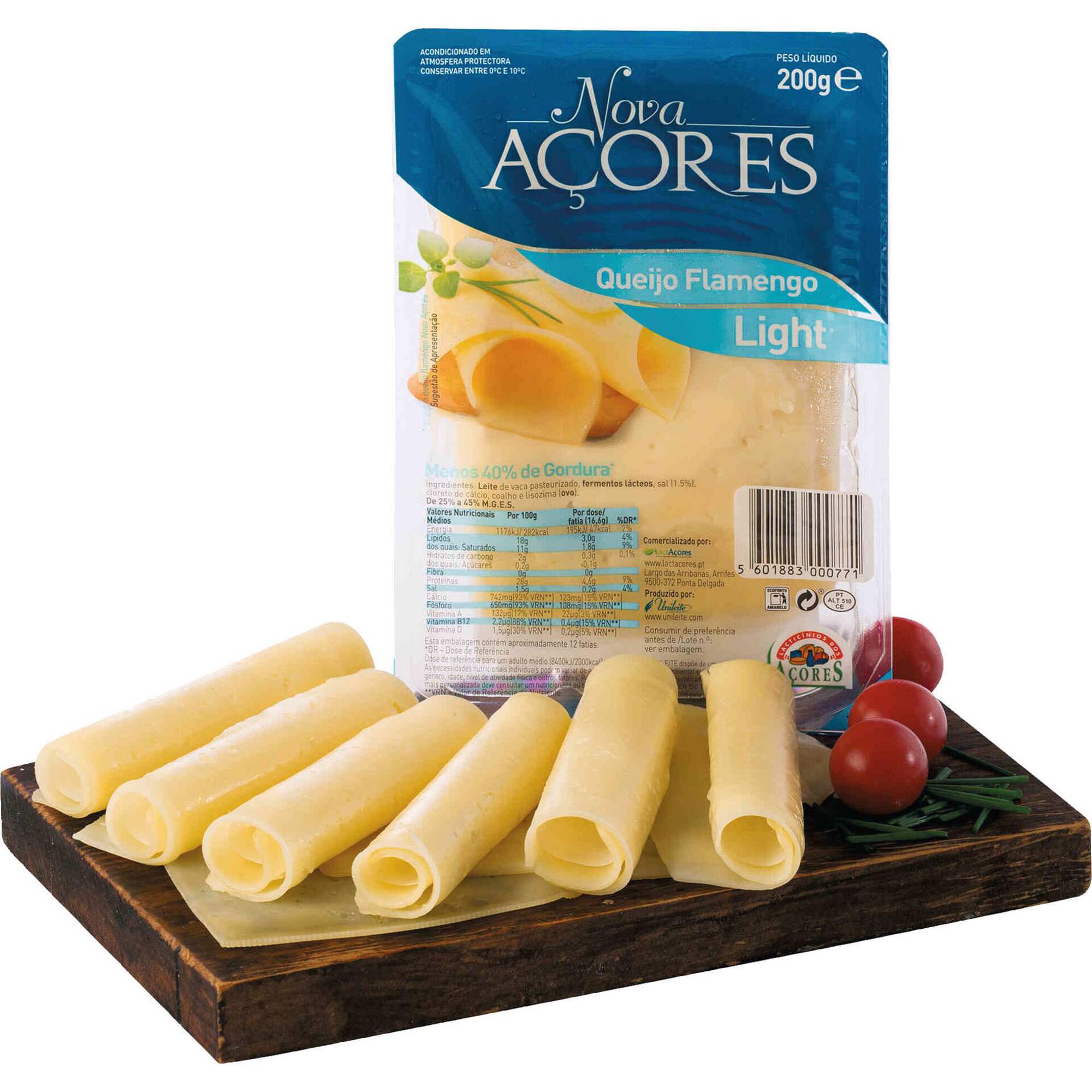 Queijo Flamengo Light Fatiado