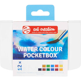 Conjunto de Aguarelas Artcreation Pocket Box Talens