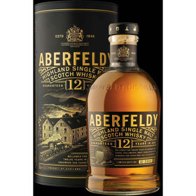 Whisky Scotch Aberfeldy 12 Anos Single Malt