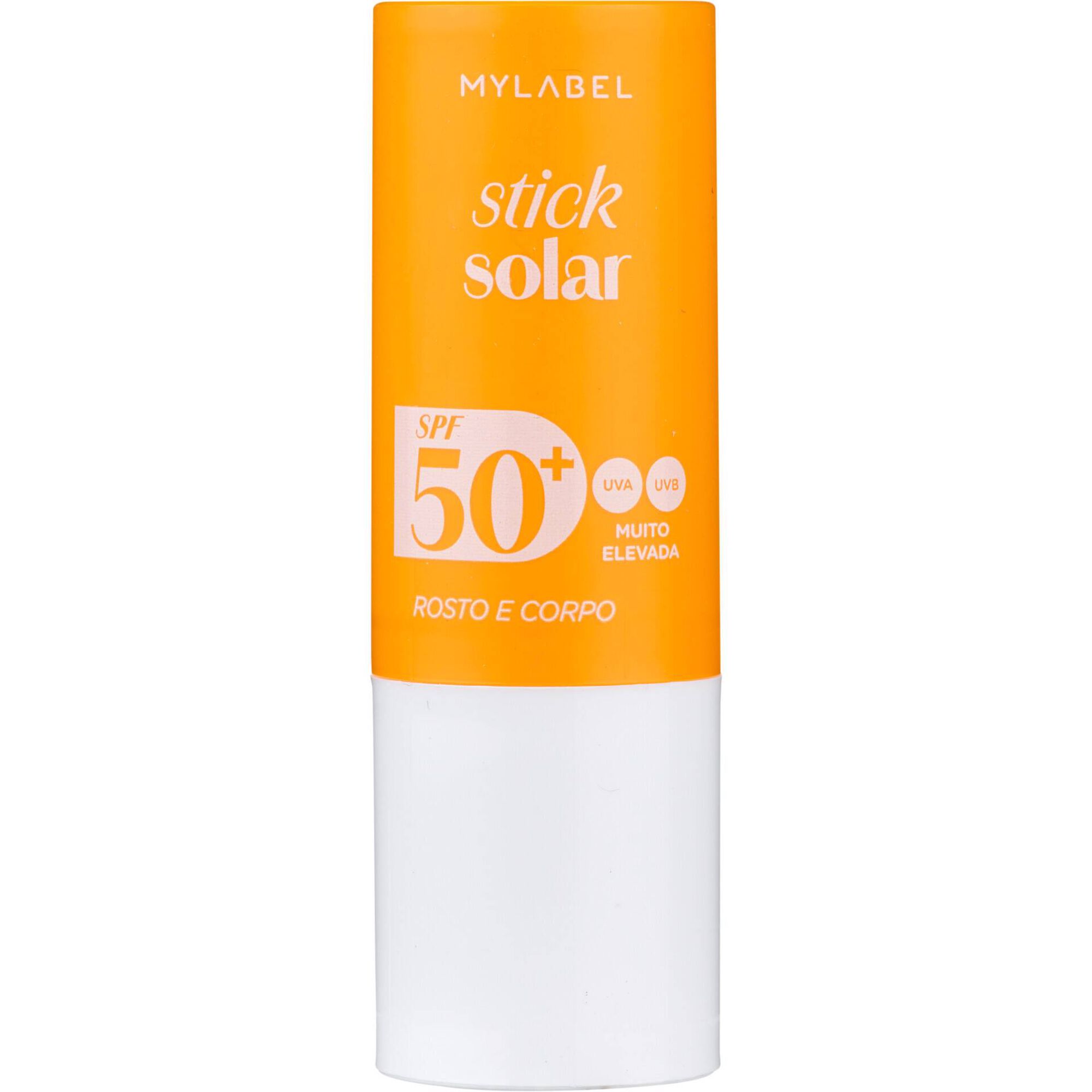 Protetor Solar Stick Rosto e Corpo Transparente FPS 50+ MyLabel
