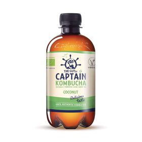 The Gutsy Captain Kombucha Bebida Chá Fermentado de Coco Biológica, 400ml