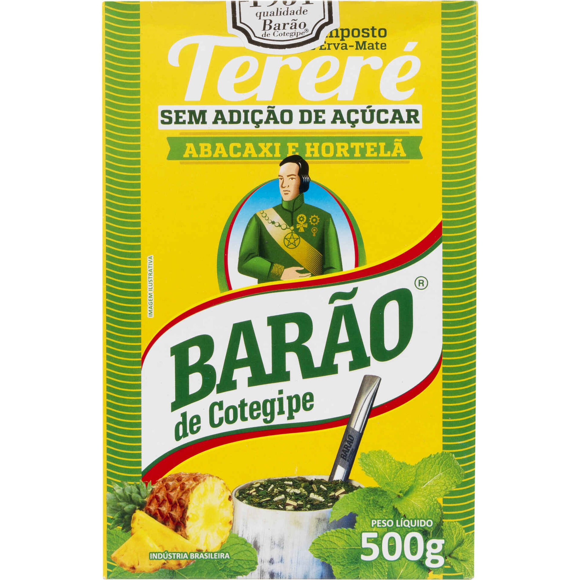 Erva-Mate Tereré Abacaxi e Hortelã