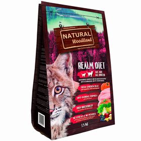 Ra&ccedil;&atilde;o para Gato Adulto Realm Diet Natural Greatness