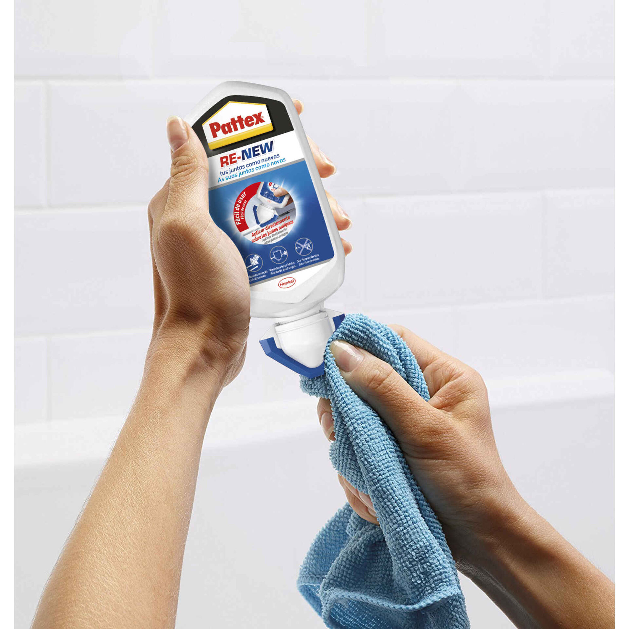 Silicone Banho Renovador de Juntas Branco