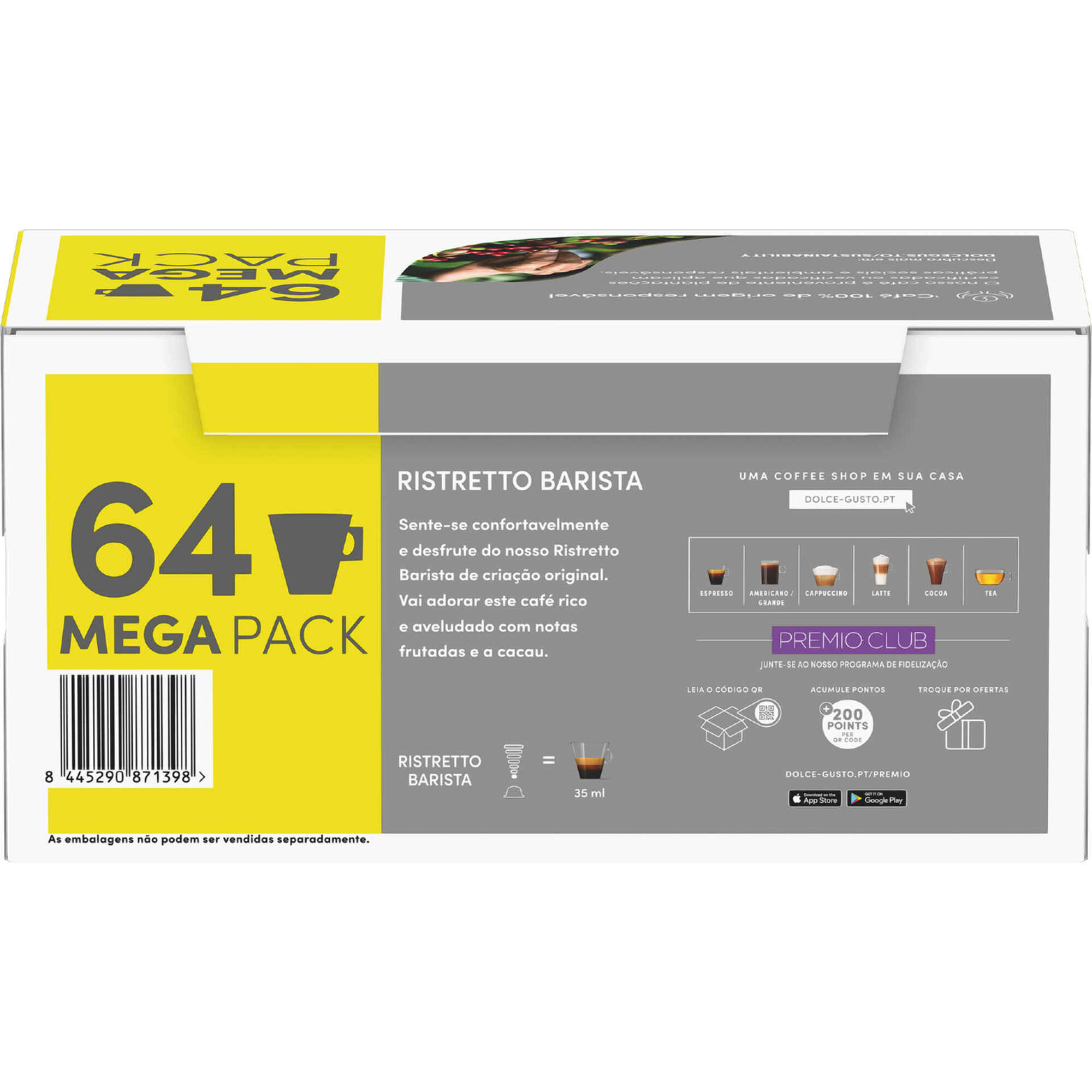 Cápsulas de Café Barista Int 9