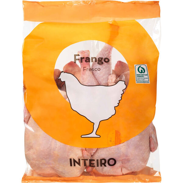 Frango Inteiro com Míudos Continente