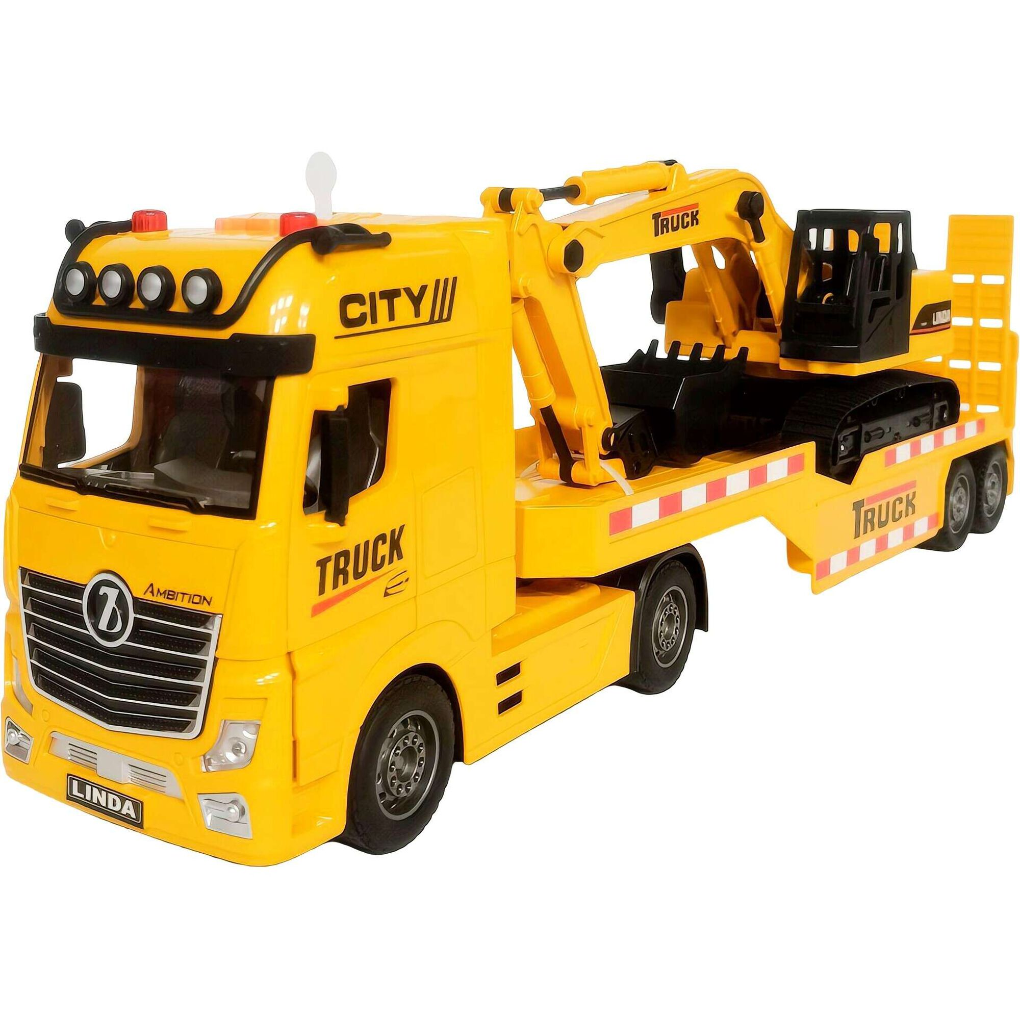 Conjunto Camião e Escavadora City Digger Force