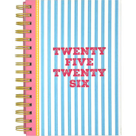 Agenda A5 2026 Espiral 16 Meses (v&aacute;rias cores)