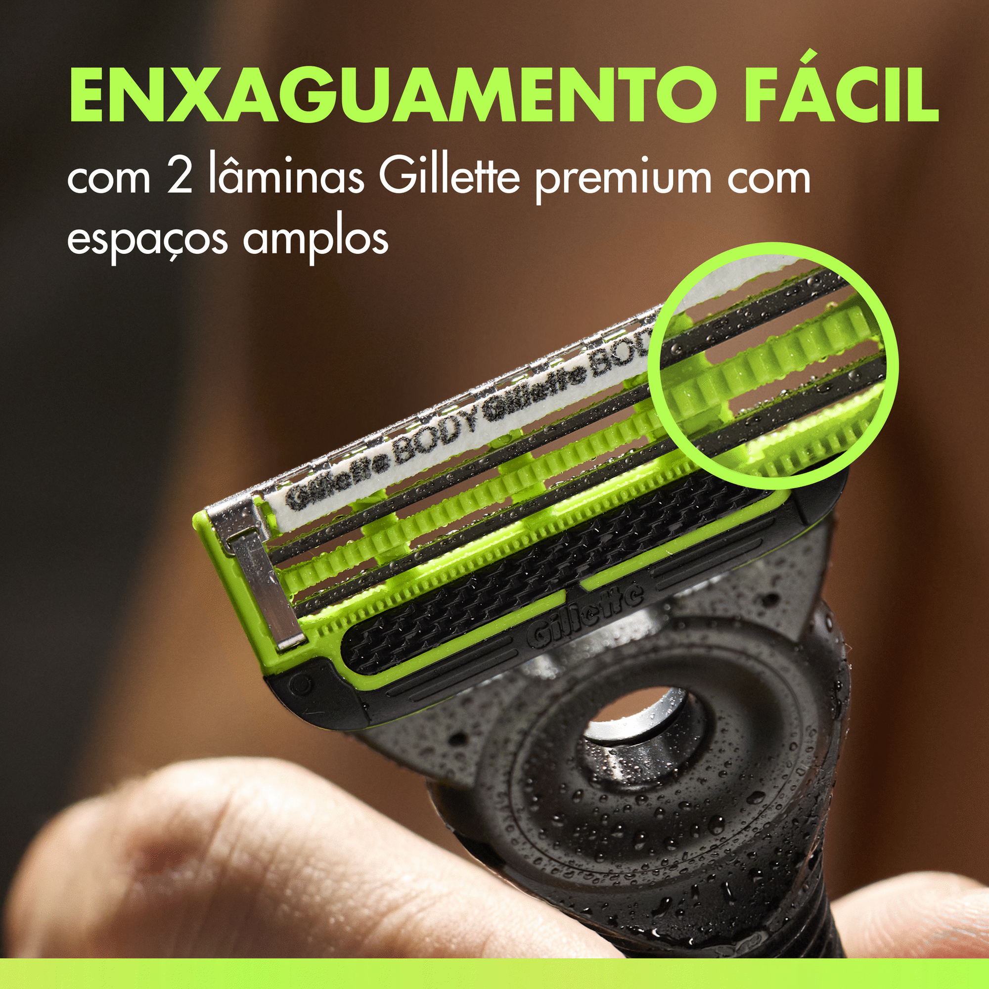 Recarga de L&acirc;minas Body + Intimate Gillette Labs