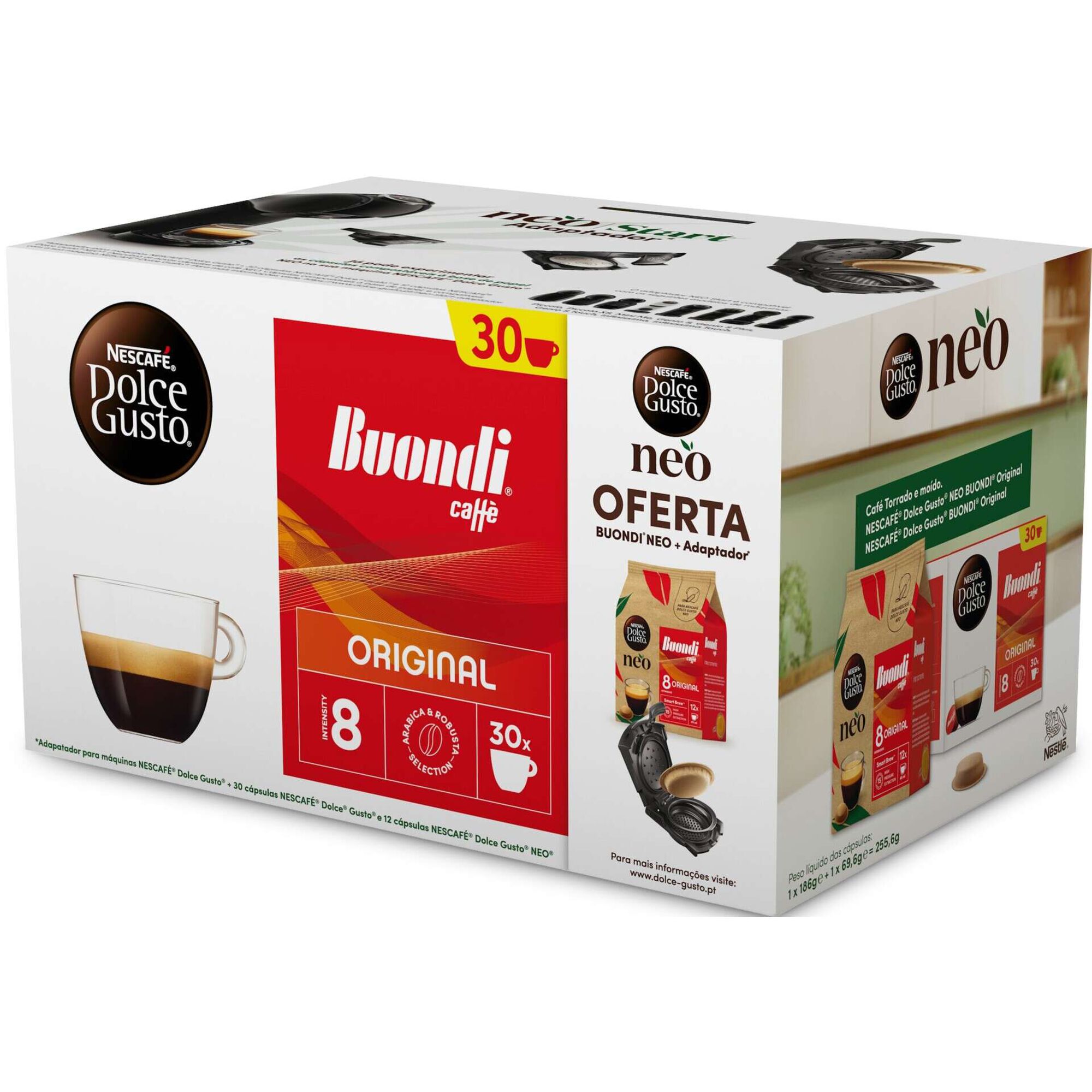 C&aacute;psulas de Caf&eacute; Buondi Int 8 Nescaf&eacute; Dolce Gusto + Oferta C&aacute;psulas de Caf&eacute; Nescaf&eacute; Dolce Gusto Neo