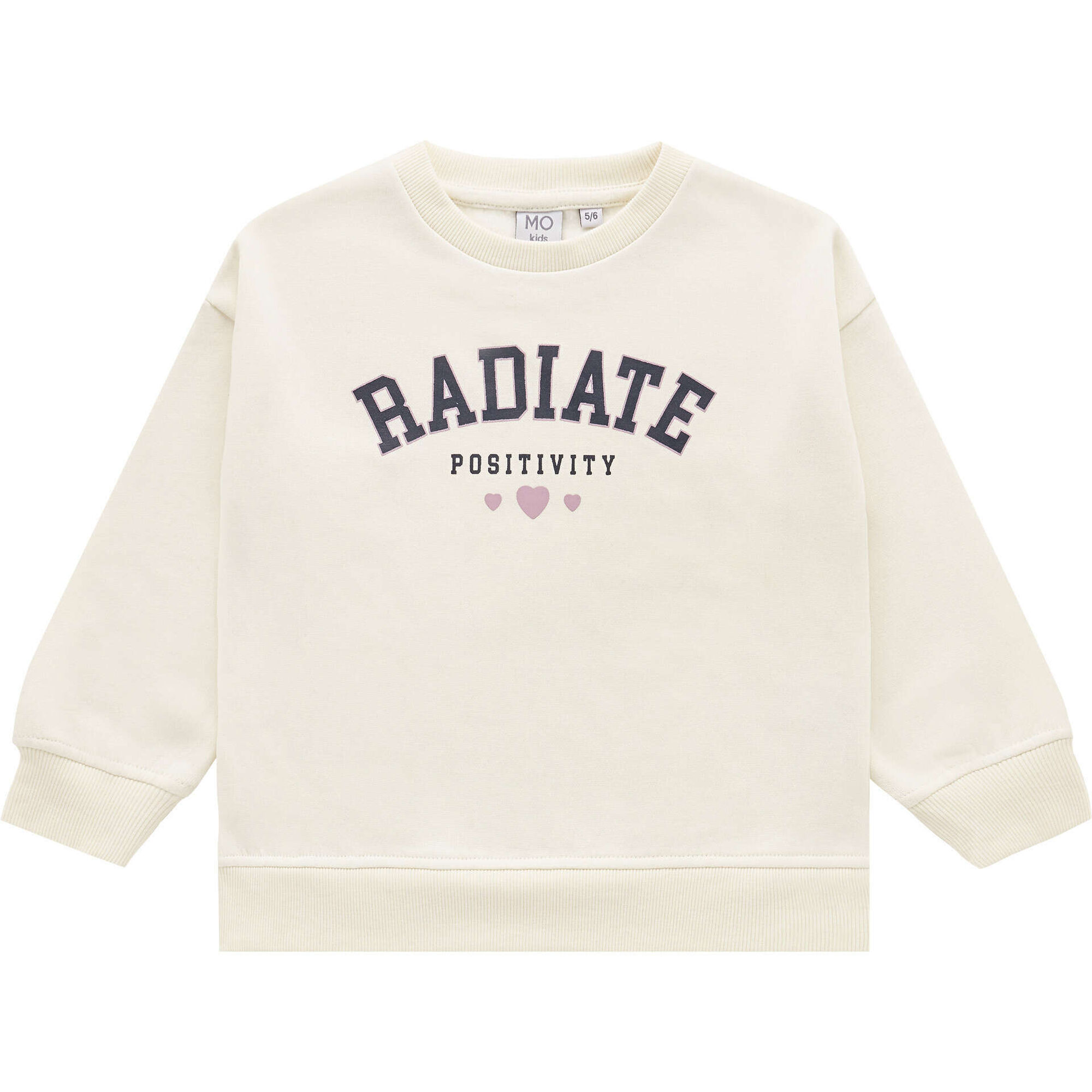 Sweatshirt Felpa Menina Bege Claro