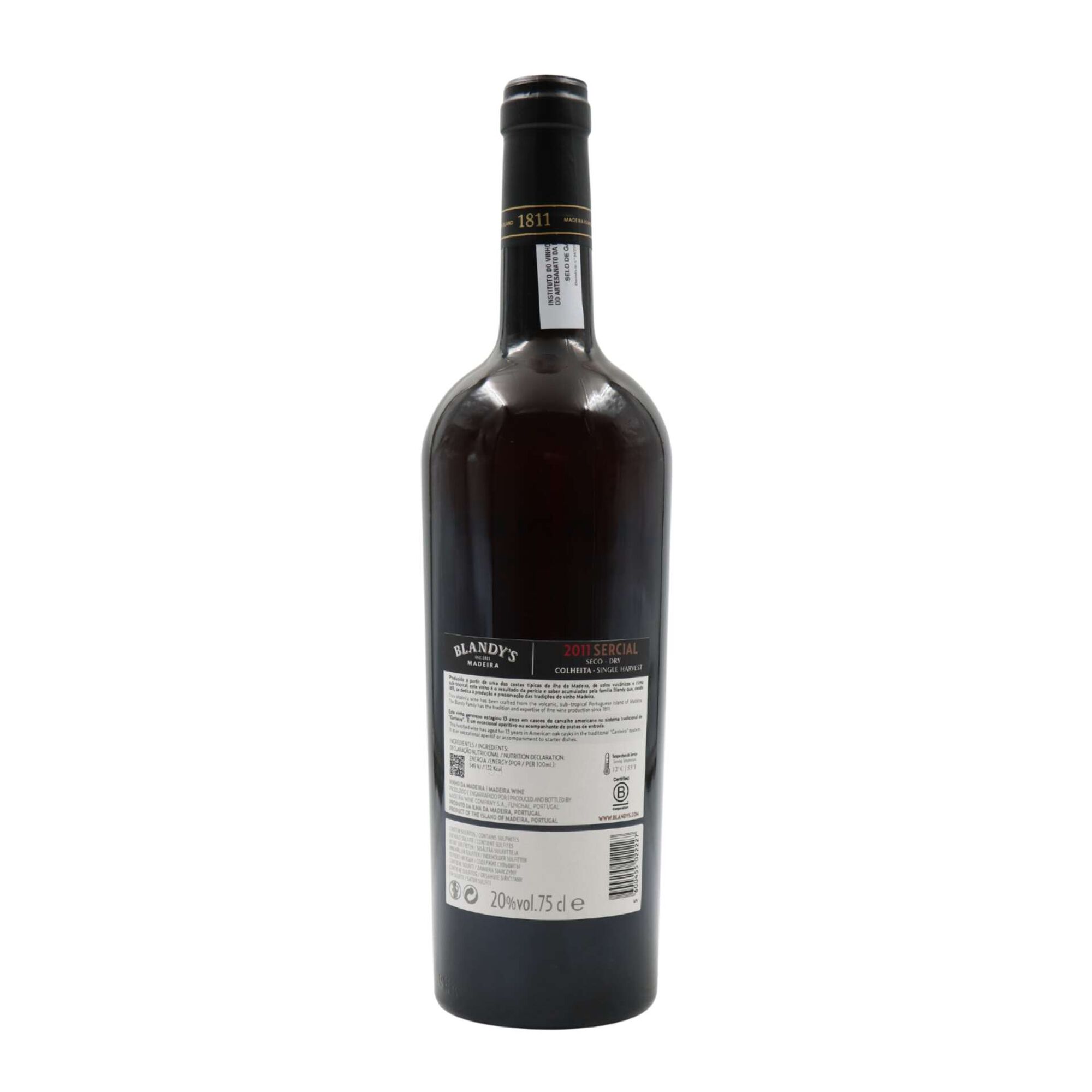 Blandy's Sercial Colheita 2011 Vinho da Madeira