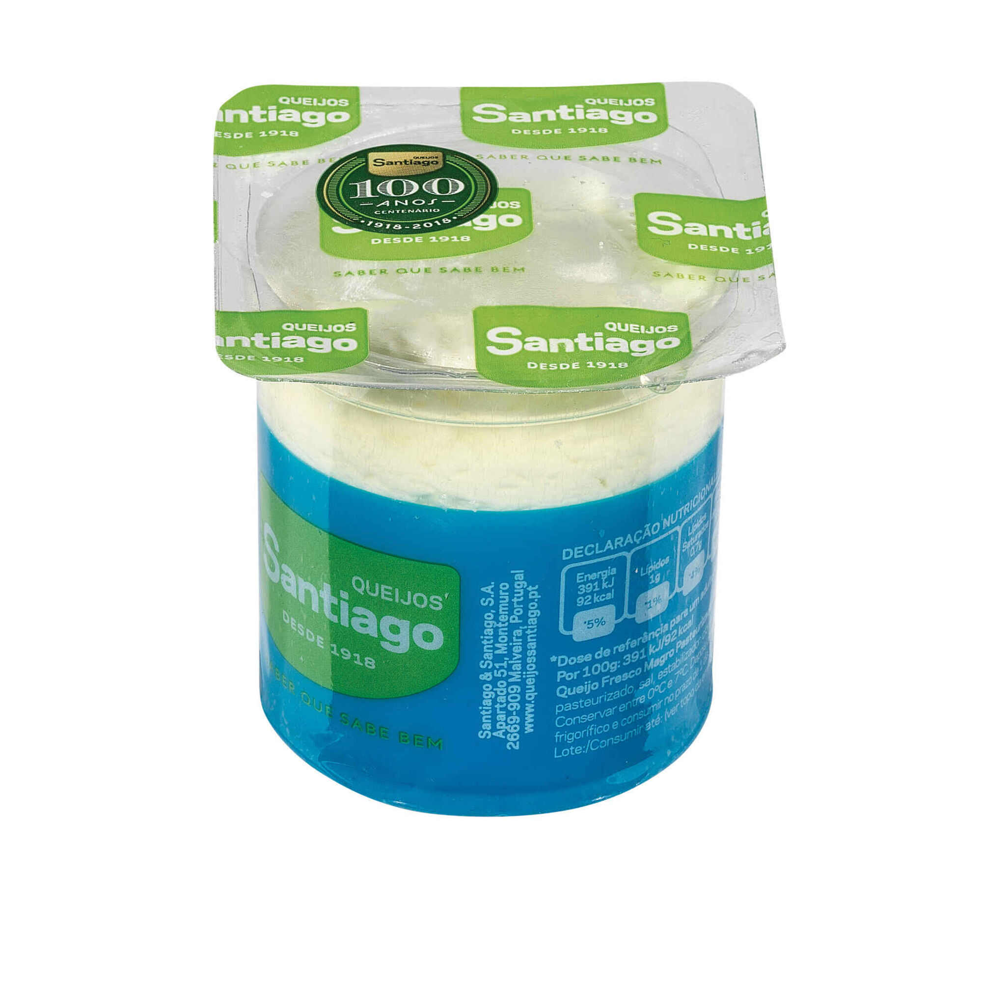Queijo Fresco Meio Gordo Santiago