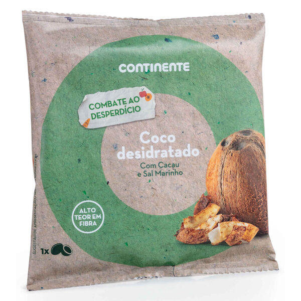 Coco Desidratado com Cacau e Sal Marinho Continente