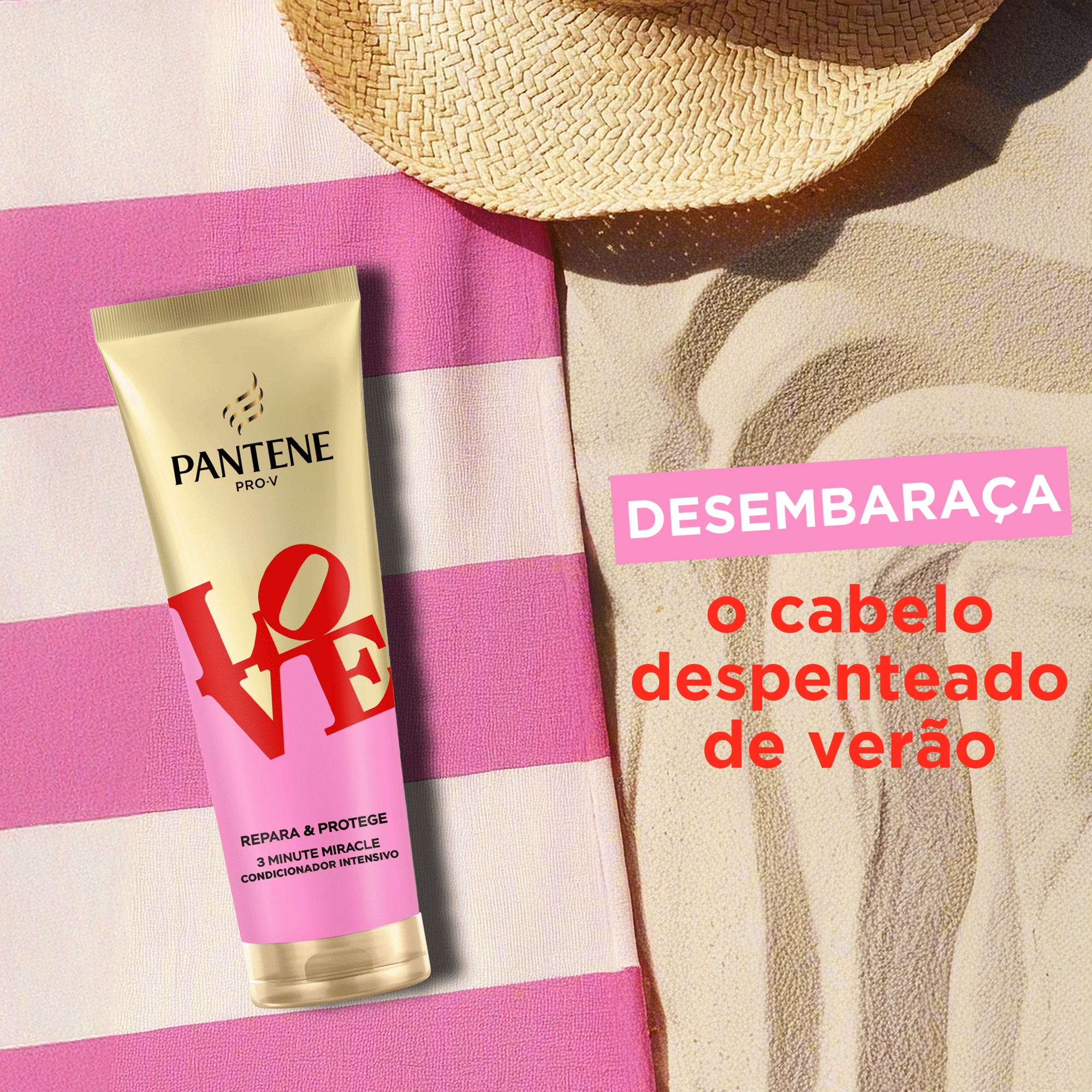Condicionador Intensivo Repara e Protege Love Pantene