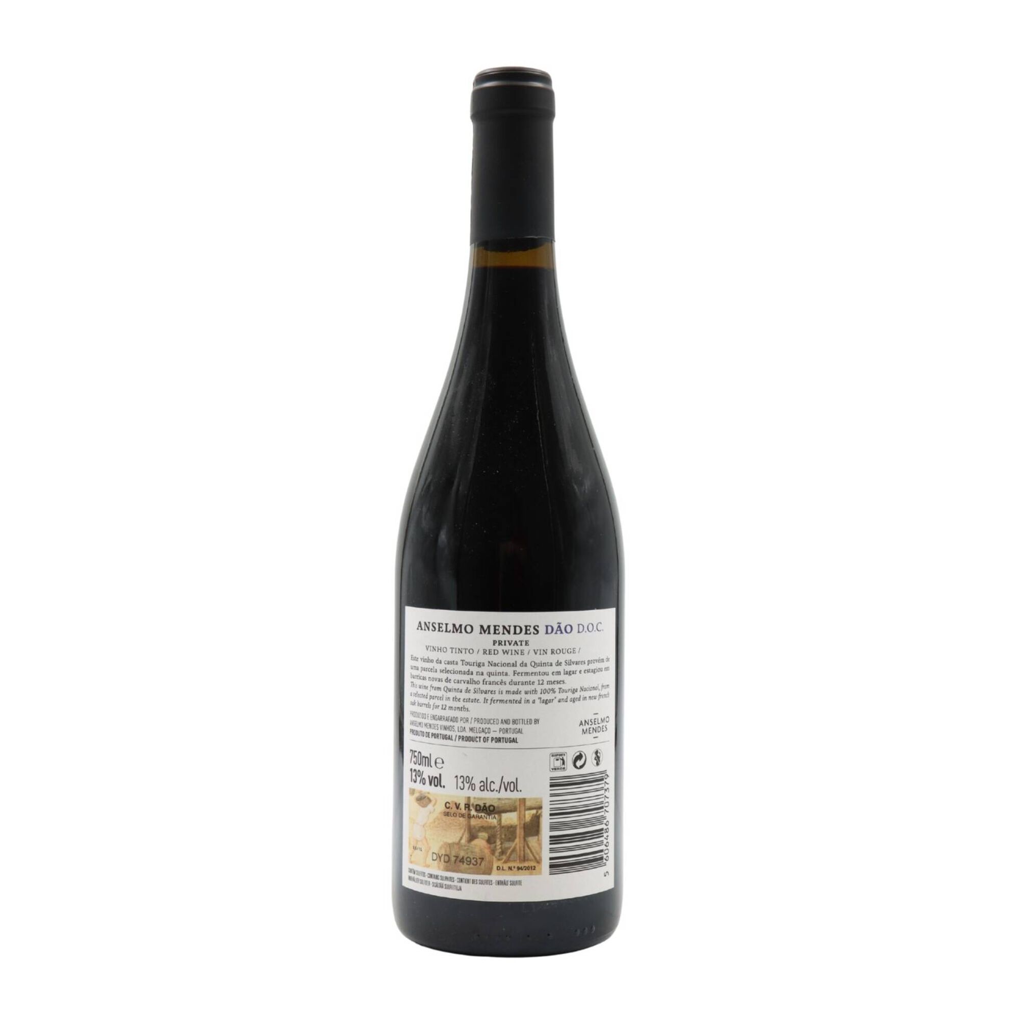 Anselmo Mendes Quinta De Silvares Private D&atilde;o Vinho Tinto