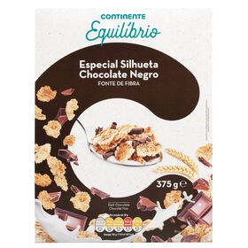 Cereais Especial Silhueta com Chocolate Negro Cereais Especial Silhueta com Chocolate Negro
