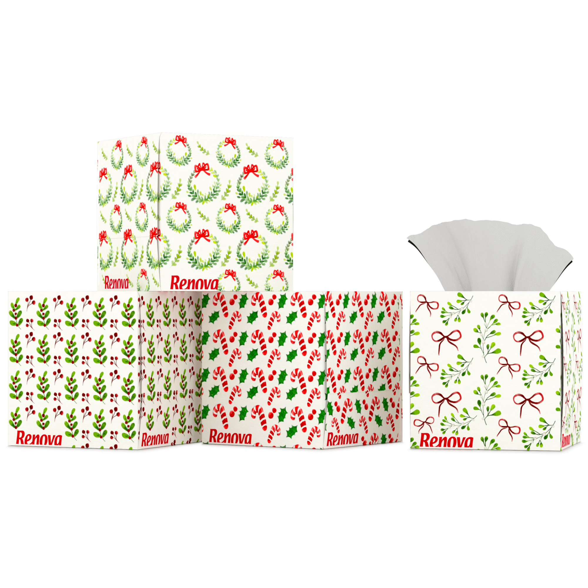 Lenços Faciais Design Sazonais