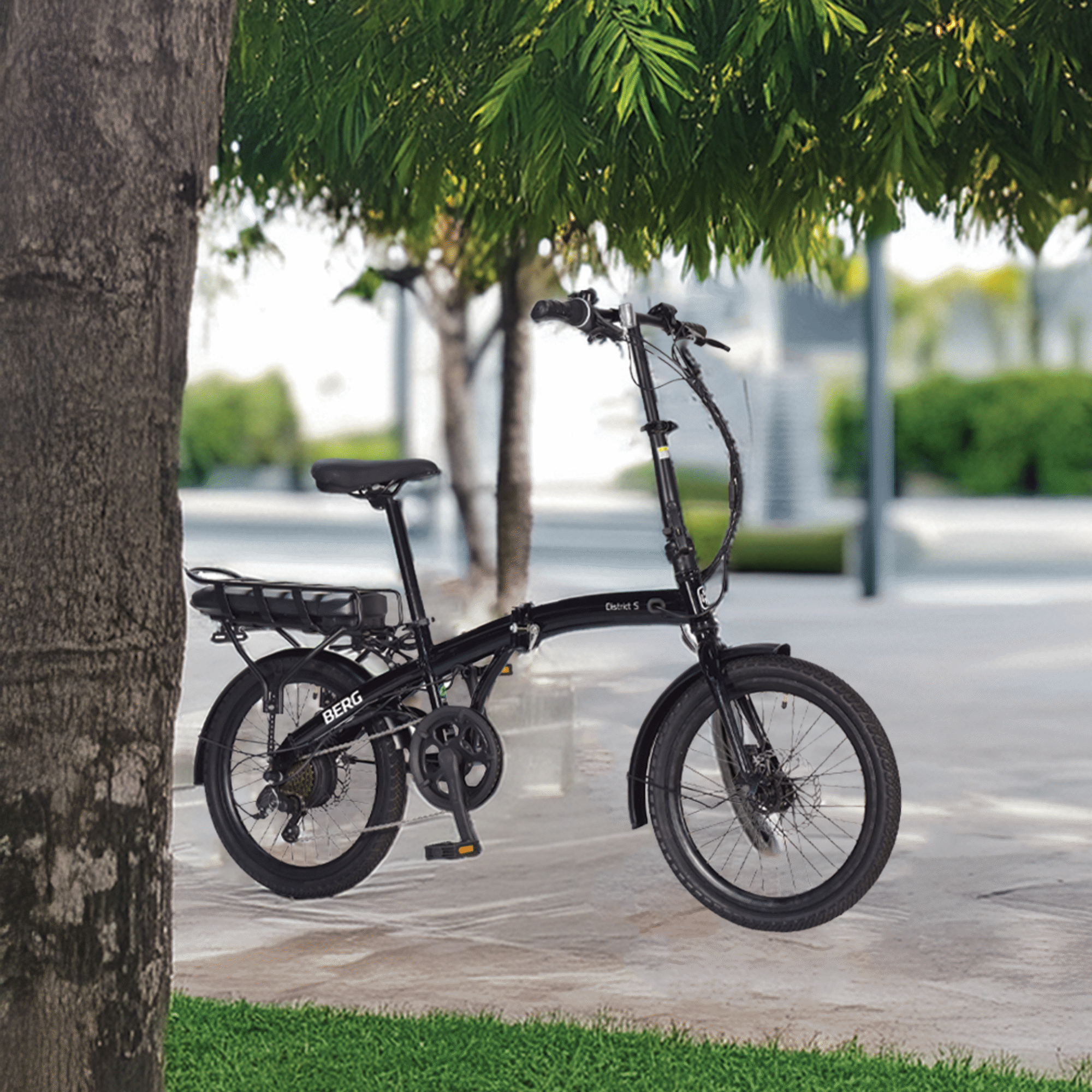 Bicicleta Elétrica Dobrável District S Roda 20'' 6V