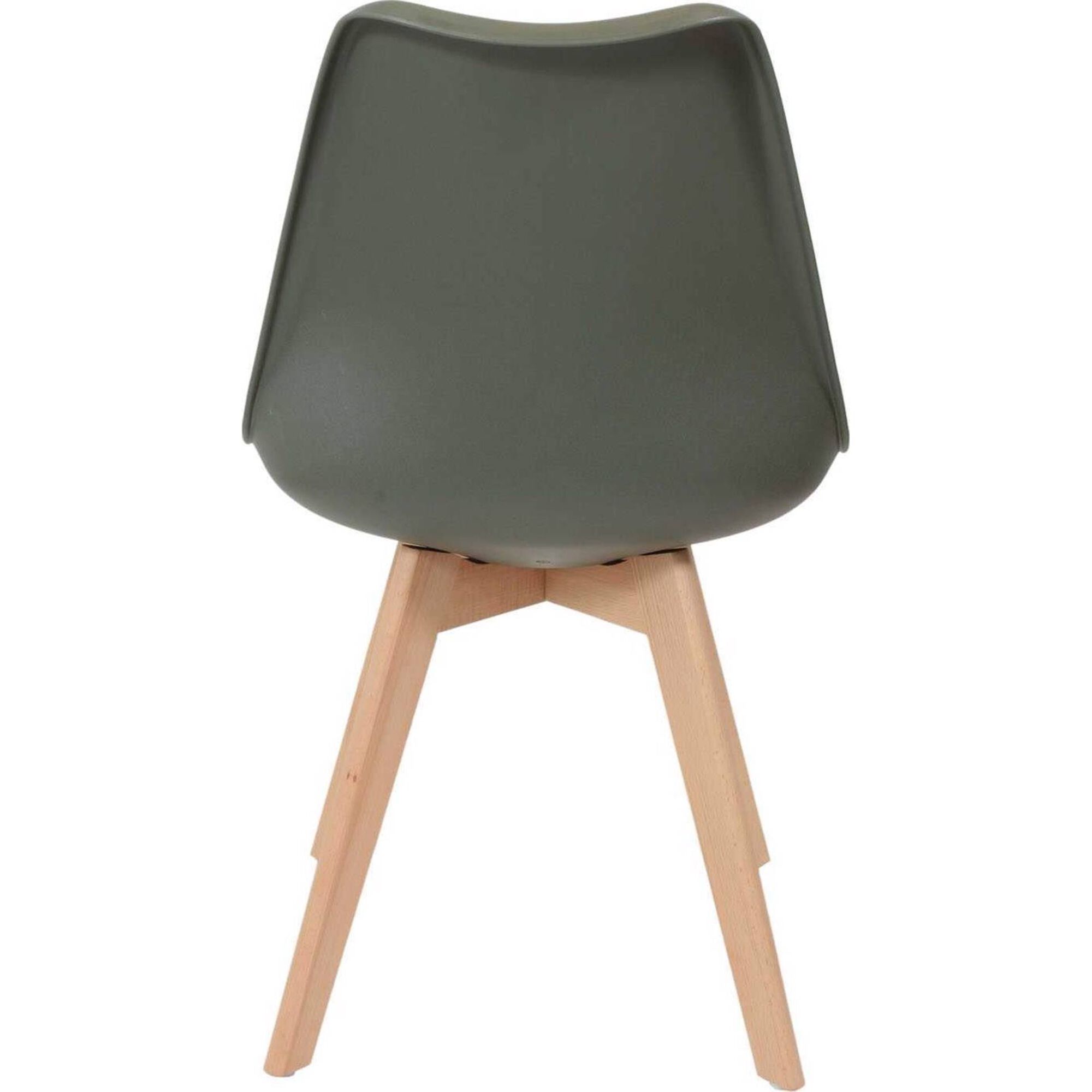 Conjunto de 4 Cadeiras Caqui Scandinave