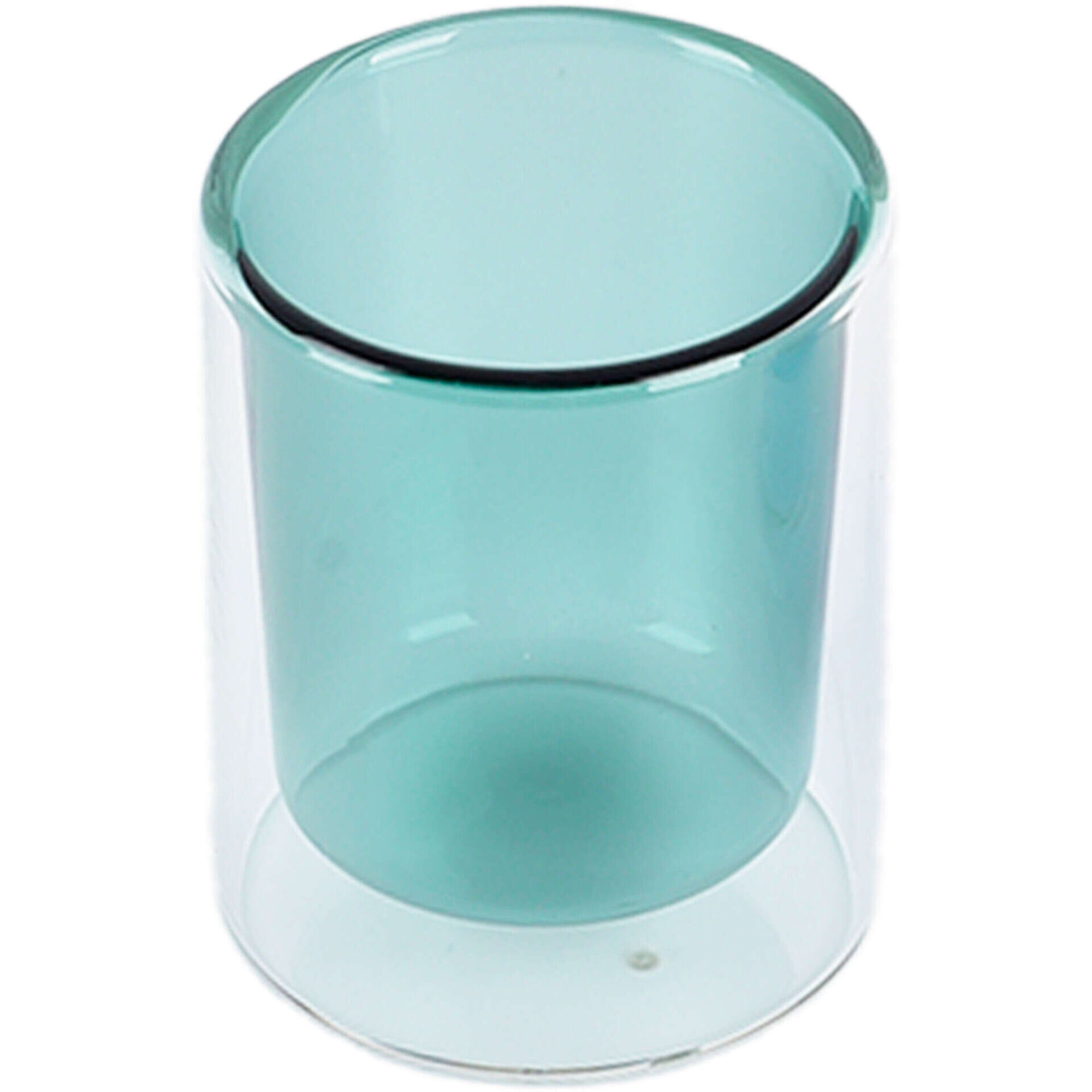 Copo Caf&eacute; 95ml Duplo Verde Kasa