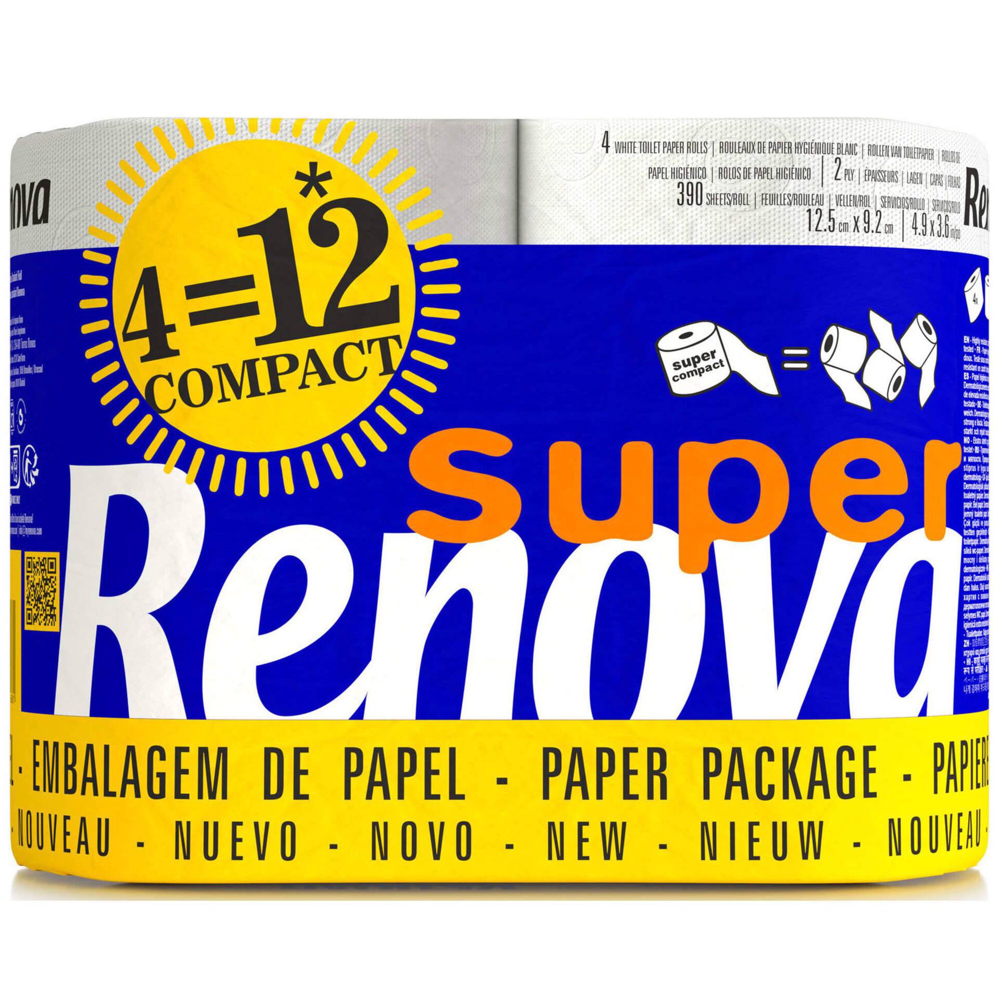 Papel Higiénico Super Compact Papel Higiénico Super Compact