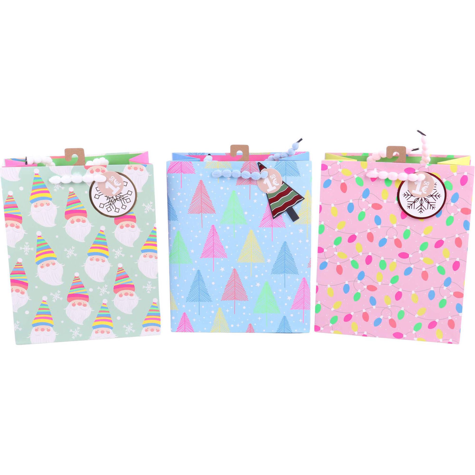 Saco para Presentes Color Christmas S (vários modelos)