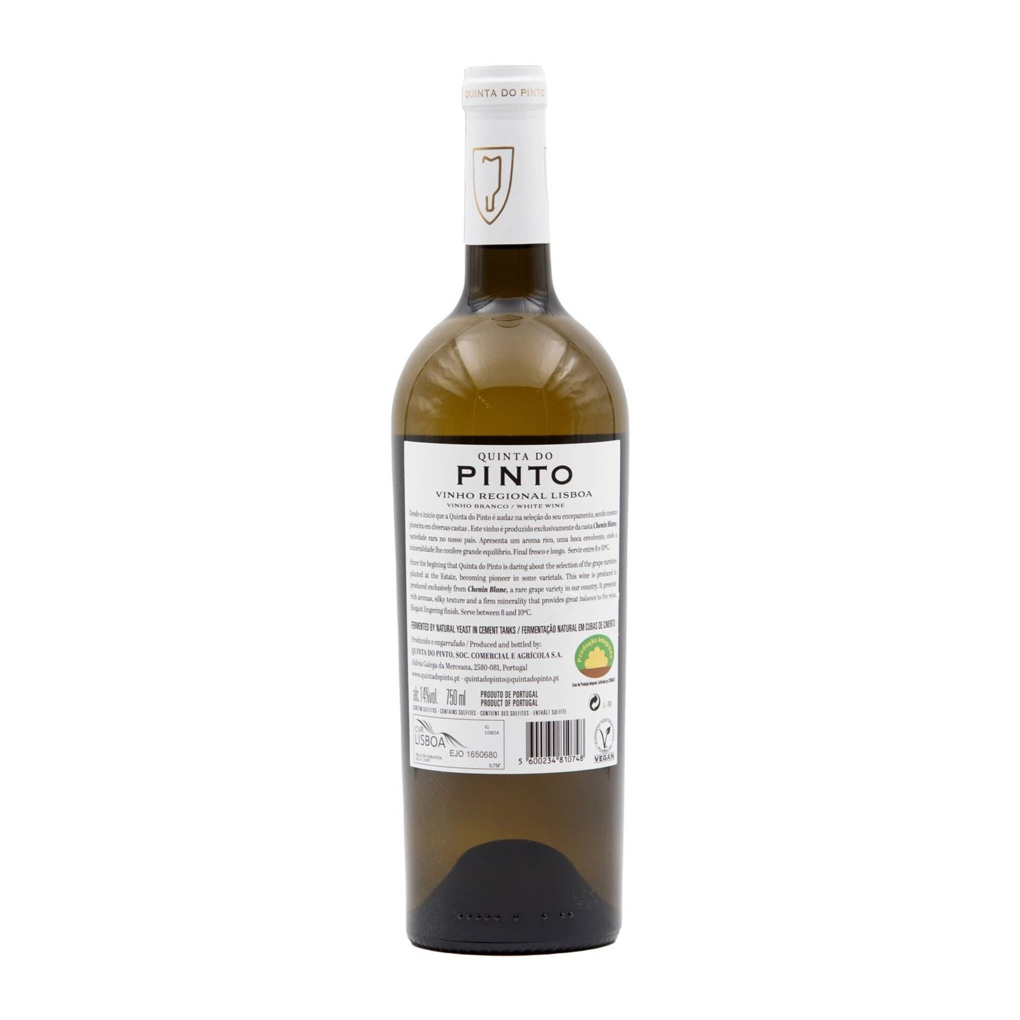 Quinta Do Pinto Chenin Blanc Lisboa Vinho Branco