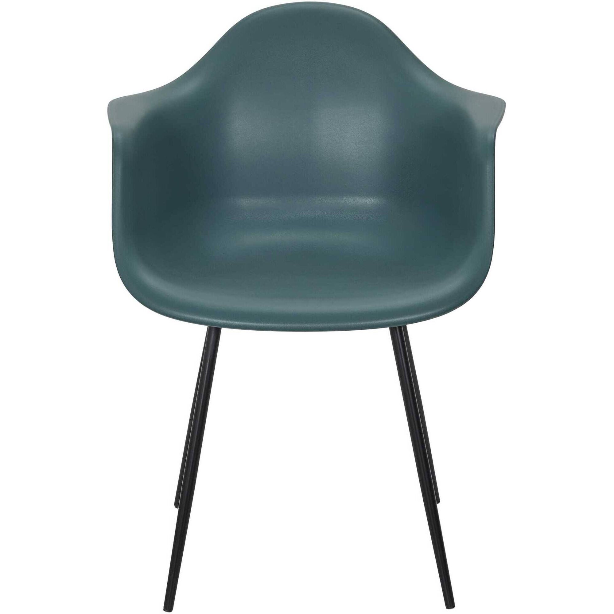 Conjunto de 4 Poltronas Azul Gustav