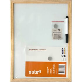 Quadro Magn&eacute;tico Branco 40x30cm Note!