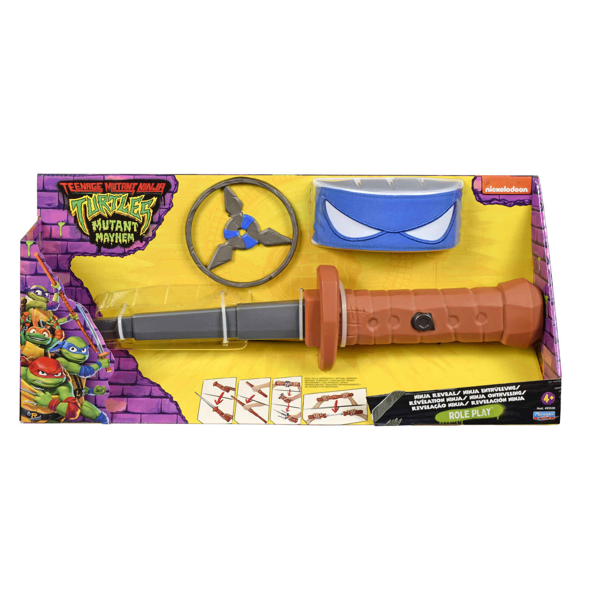 Tartarugas Ninja: Caos Mutante - Acessórios Ninja (vários modelos)