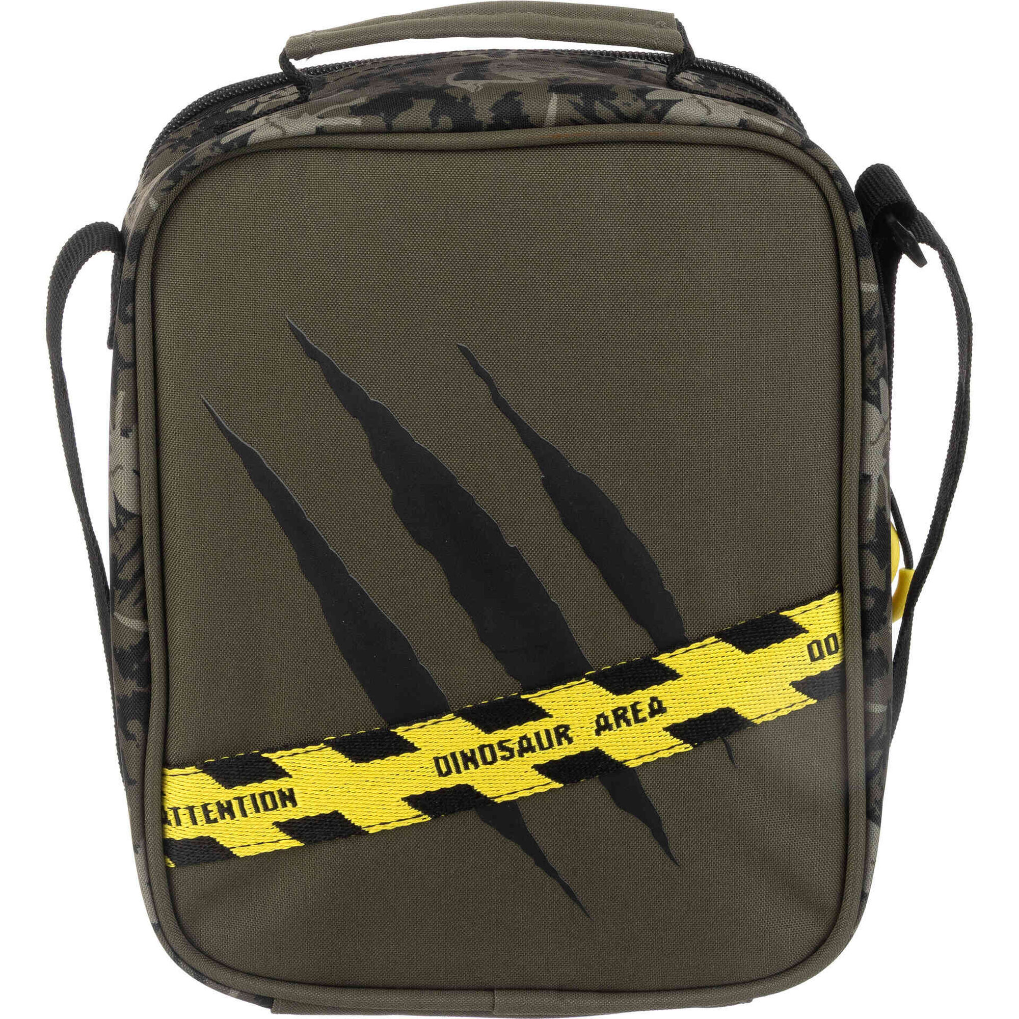 Lancheira 3,5L Preta e Verde T-Rex