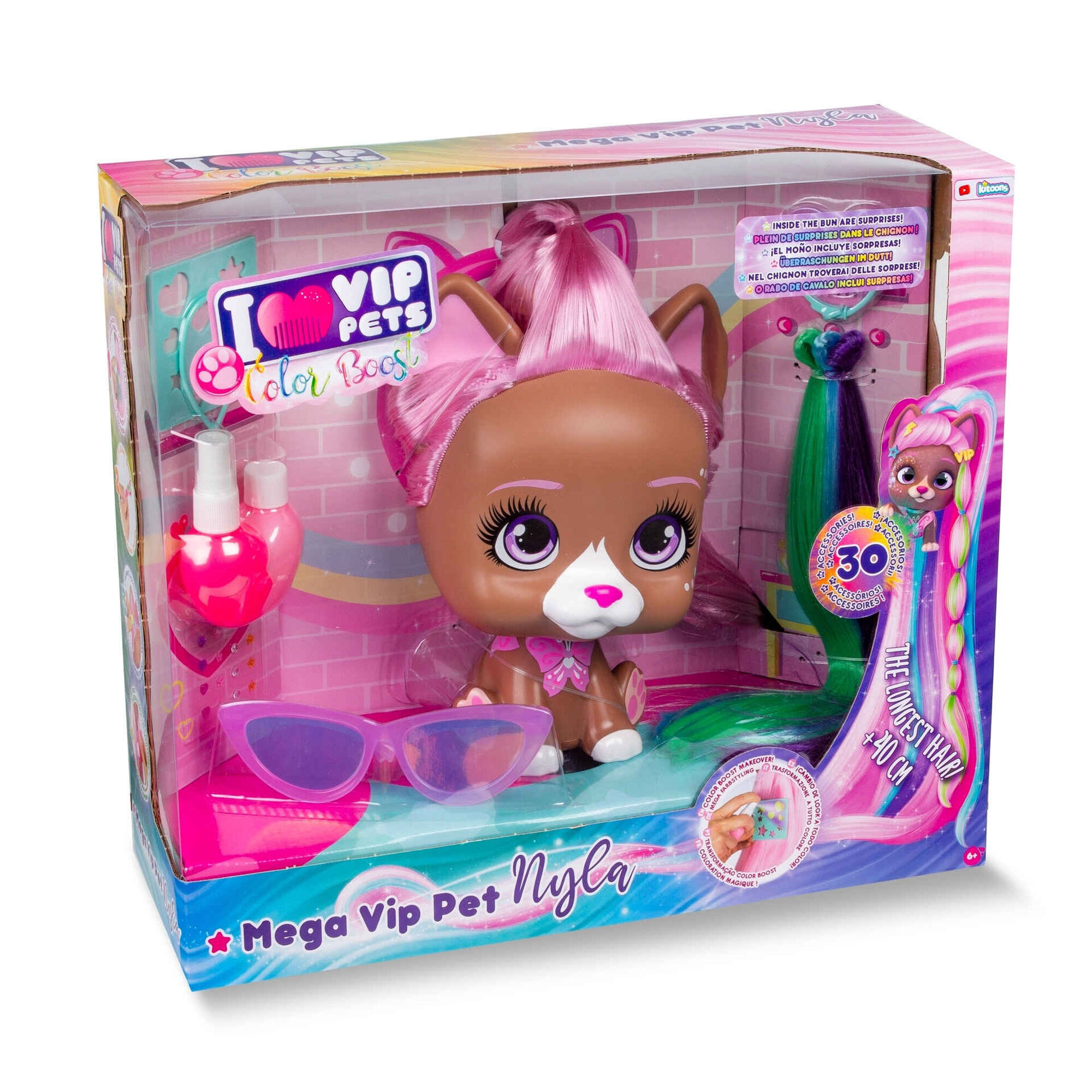 Boneca Vip Pets - Mega Vip Pet Nyla