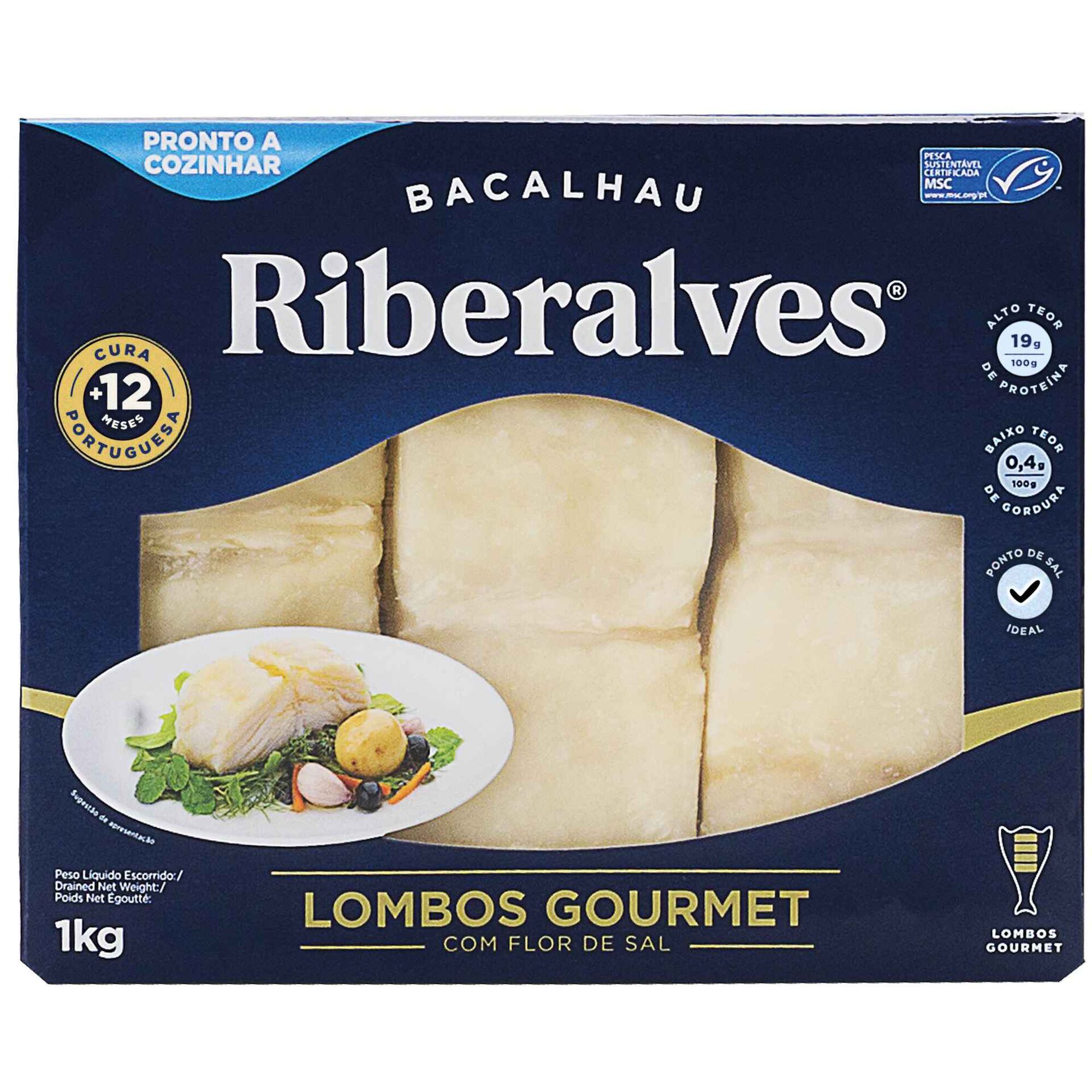 Lombos de Bacalhau Reserva MSC Gourmet Ultracongelados