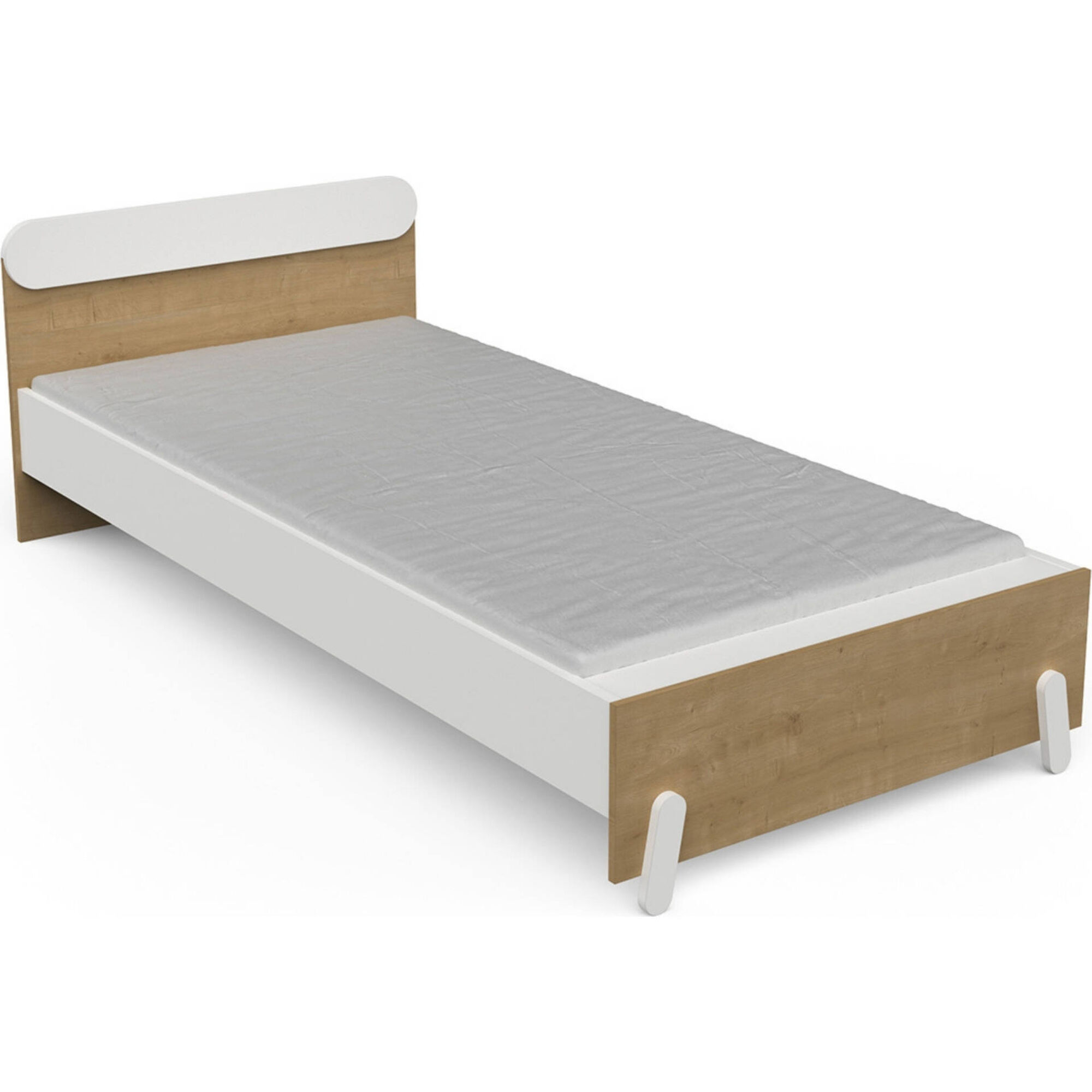 Cama 90x190/200cm Branca Naili