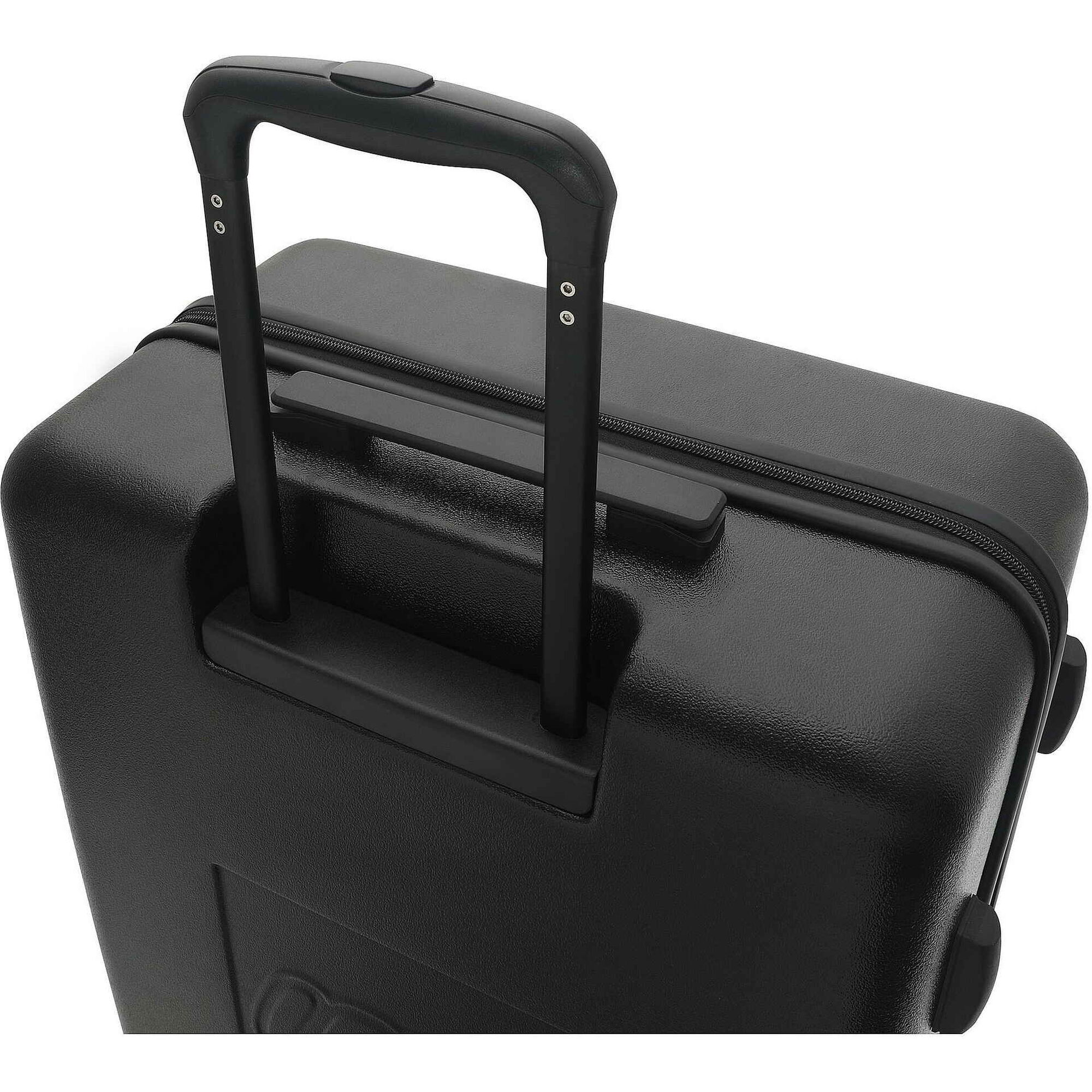 Mala de Viagem Grande 4 Rodas Preto e Vermelho Brick