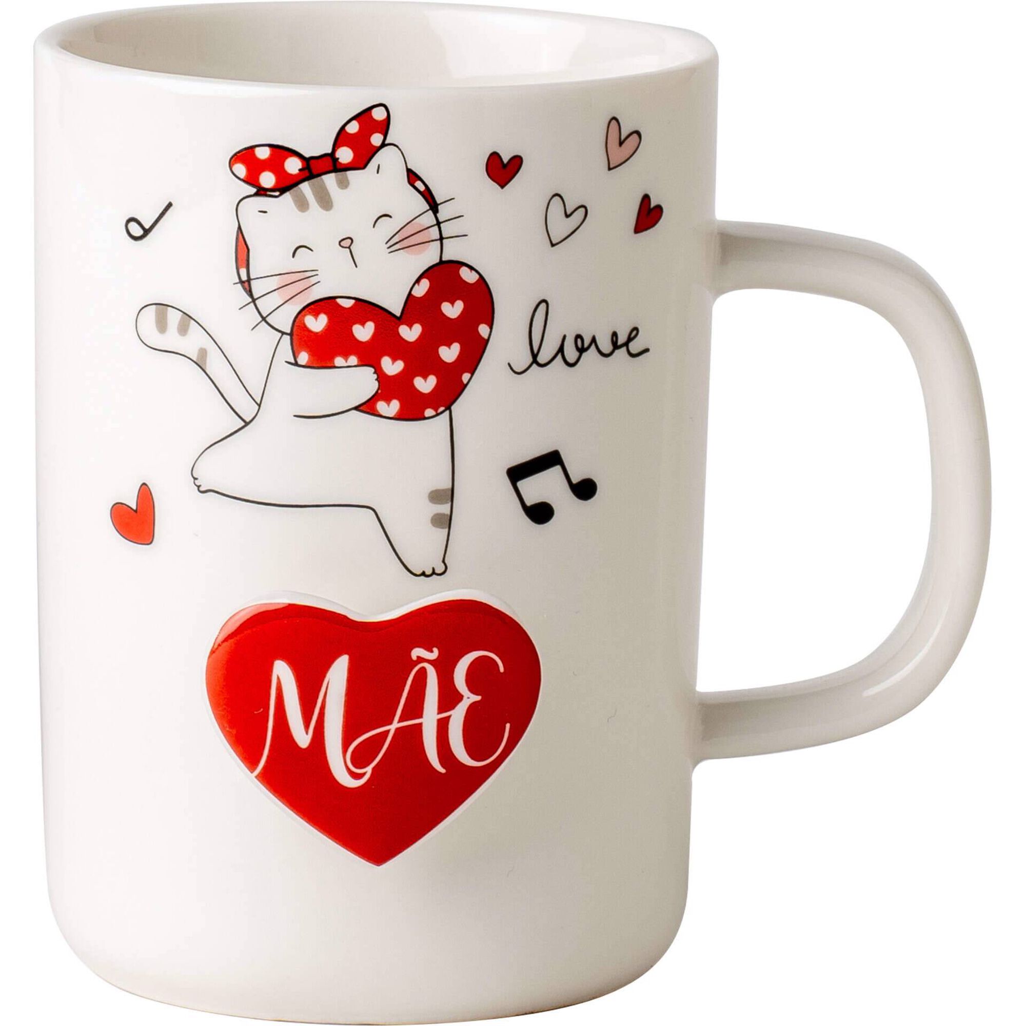 Caneca 360ml Gatos Kasa