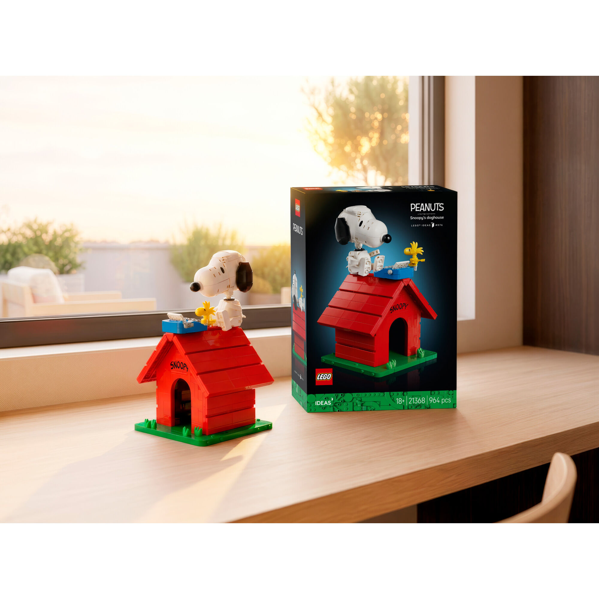 LEGO Ideas - Peanuts: Casota do Snoopy - 21368